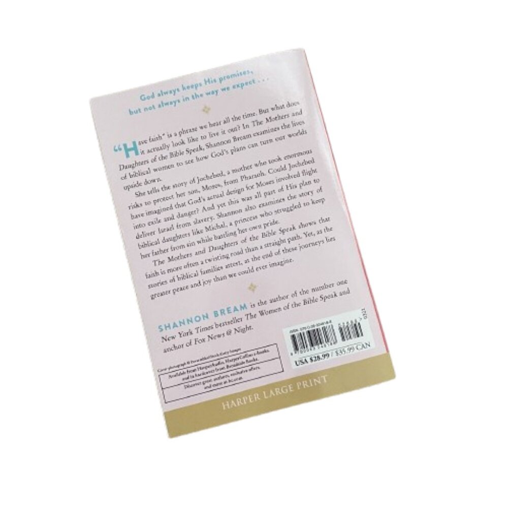 The Mothers and Daughters of the Bible Speak Lessons in Faith Shannon Bream Book - Picture 2 of 2